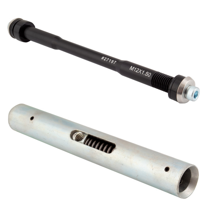 Saris Trainer Thru-Axle 12mm x 148mm, 1.5 Pitch - Indoor Bike Trainer Adapter 9733T