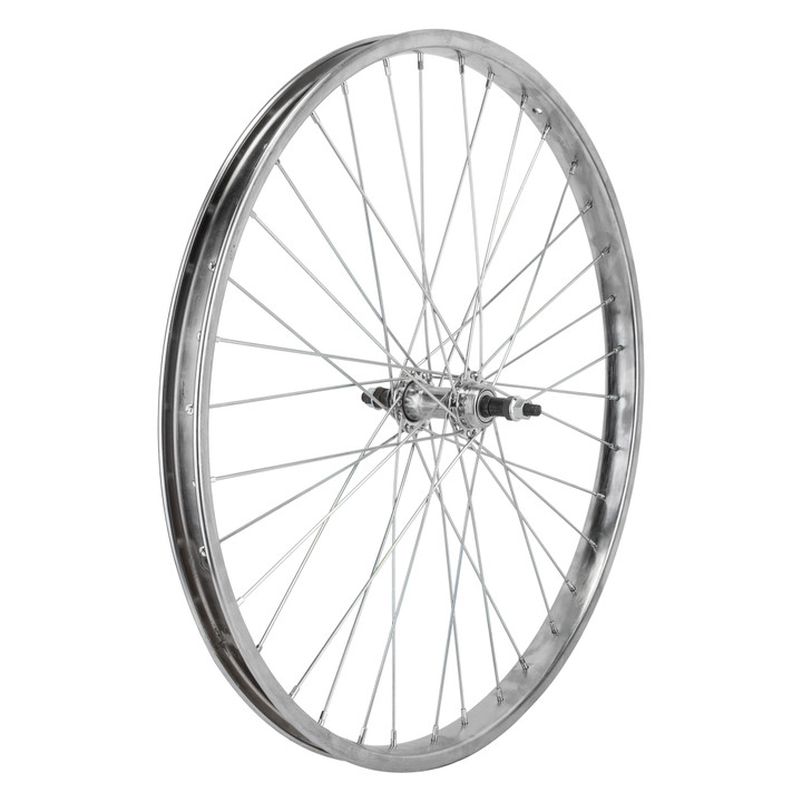 26-Inch Steel Rear Wheel 2.125" Rim, 135mm QR for MTB and City Bikes 64187