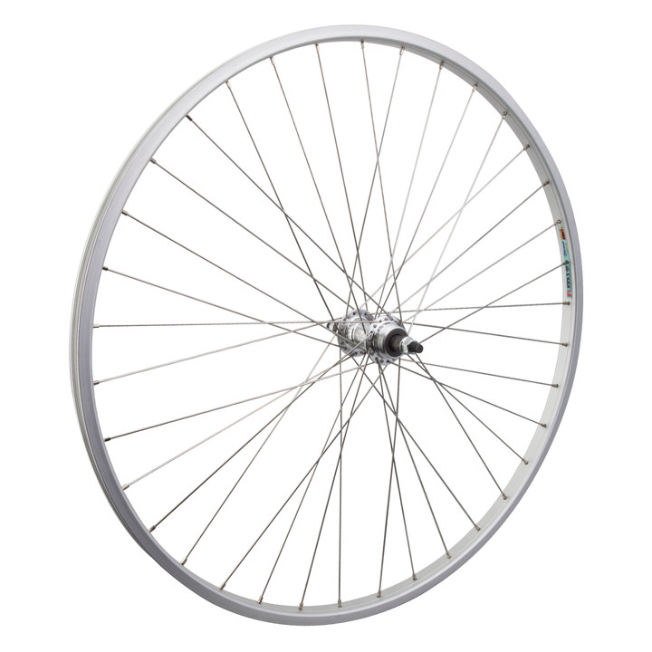27in Lightweight Aluminum Rear Wheel 36H Clincher Rim and Single-Speed Hub 74042
