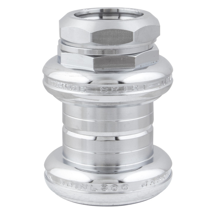 Tange Levin LV-11 Chrome 1" Headset - NJS Certified, Steel Bearings LV-11