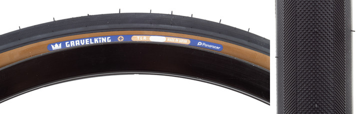 Panaracer GravelKing Slick Plus 700x30 Tubeless Gravel Tire Puncture Resistance RF730-GK-P-D2