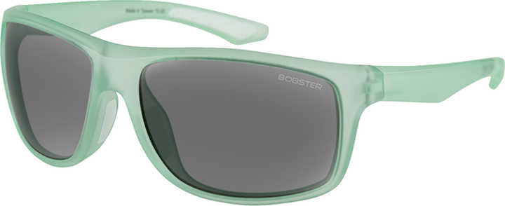 Bobster Luna Sunglasses - Matte Crystal Jade - Gray Gradient Lens BLUN102