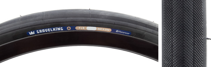 Panaracer GravelKing Slick Plus 700x40 Tubeless Gravel Tire TuffTex+ RF740-GK-P-B2