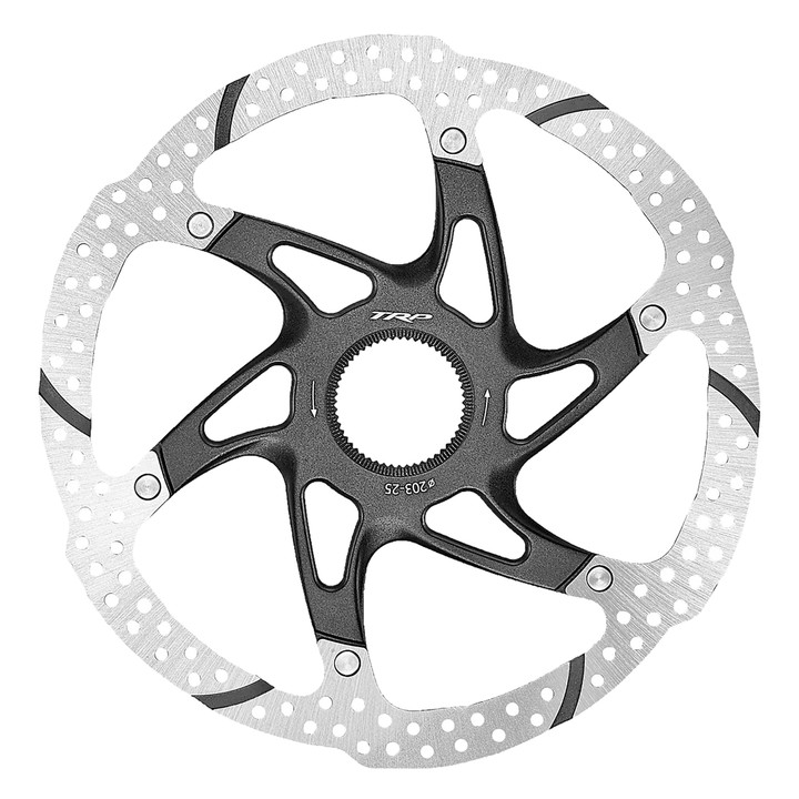 TRP TR-25 203mm Disc Brake Rotor - Stainless Steel, High Heat Tolerance R203C03M
