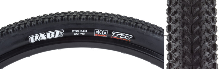 Maxxis Pace Tire Tubeless, Folding, Black, Dual, EXO Casing 29 x 2.10 TB96764100