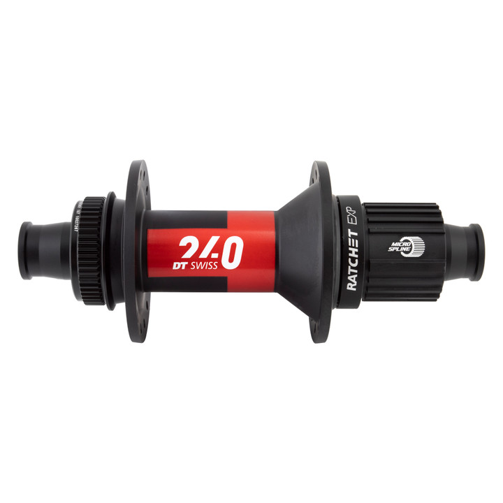 DT Swiss 240 EXP Rear Hub - 12x148mm, Center-Lock, Micro Spline, Stiff and Lightweight H240TCD2R28SA7267S