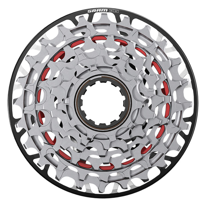 SRAM XX DH Downhill 7-Speed Cassette 10-24t, XD Slim Driver 00.2418.163.001
