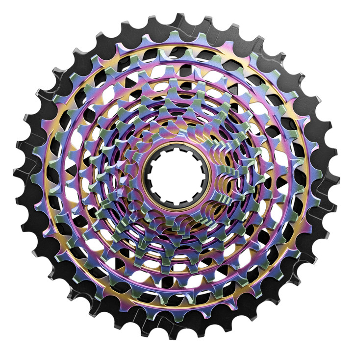 SRAM RED XG-1290 12-Speed Rainbow Cassette, Lightweight Steel, XDR 00.2418.142.007
