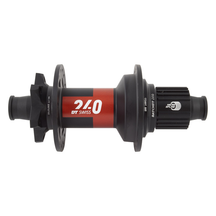 DT Swiss 240 DEG Rear Hub 12x148mm Micro Spline | High Engagement, E-Bike Ready H240TDD2R32SA0048S