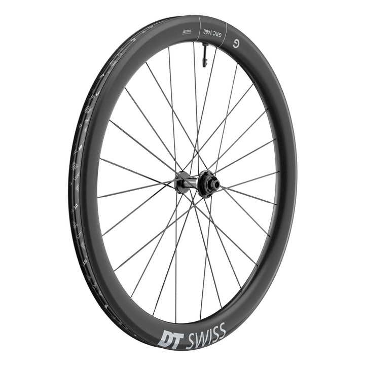 DT Swiss GRC 1400 DICUT 50 Front Wheel - Carbon Gravel, 50mm Aero Rim WGRC140AIDXCA21245