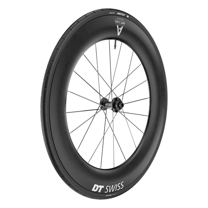 DT Swiss ARC 1400 DiCut 85 Carbon Aero Front Wheel for Road and Climbing WARC140AIDXCA27487