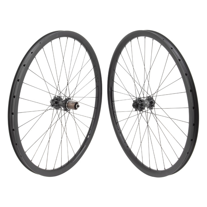27.5in Carbon MTB Wheel Set, Tubeless Disc, Lightweight and Durable 743067
