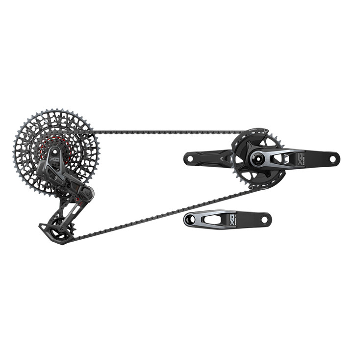 Sram X0 Eagle T-Type V2 AXS DUB 12-Speed MTB Groupset Î“Ã‡Ã´ Wireless Shifting, Robust Performance, 170/175mm Crank Options, Trail-Ready Cycling Gear 00.7918.168.003