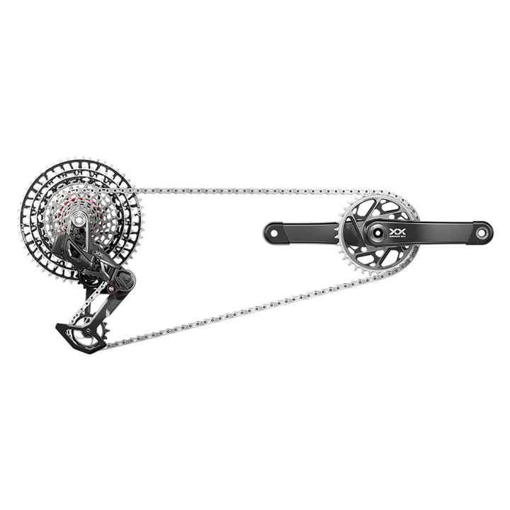 SRAM XX SL T-Type Eagle AXS Groupset - Carbon, Wireless, 12-Speed 00.7918.411.000