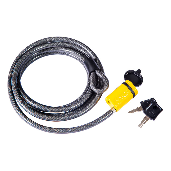 Saris 8ft Braided Stainless Steel Locking Cable for Bike Security 981