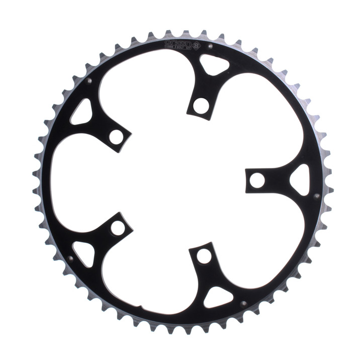 Origin8 52T 110mm BCD Alloy Chainring - 8/9/10-Speed, Ramped and Pinned 20196