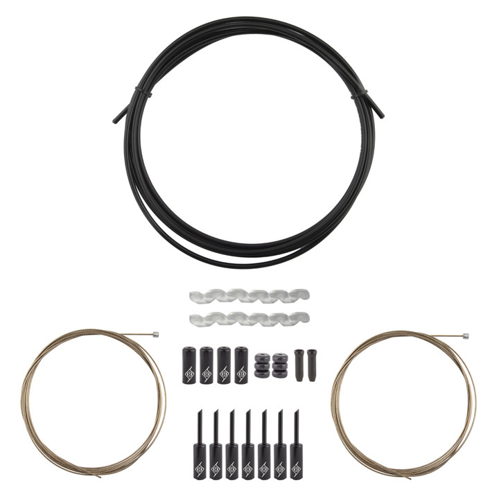 Origin8 SuperSlick Compressionless Gear Cable and Housing Kit for MTB and Road 14879