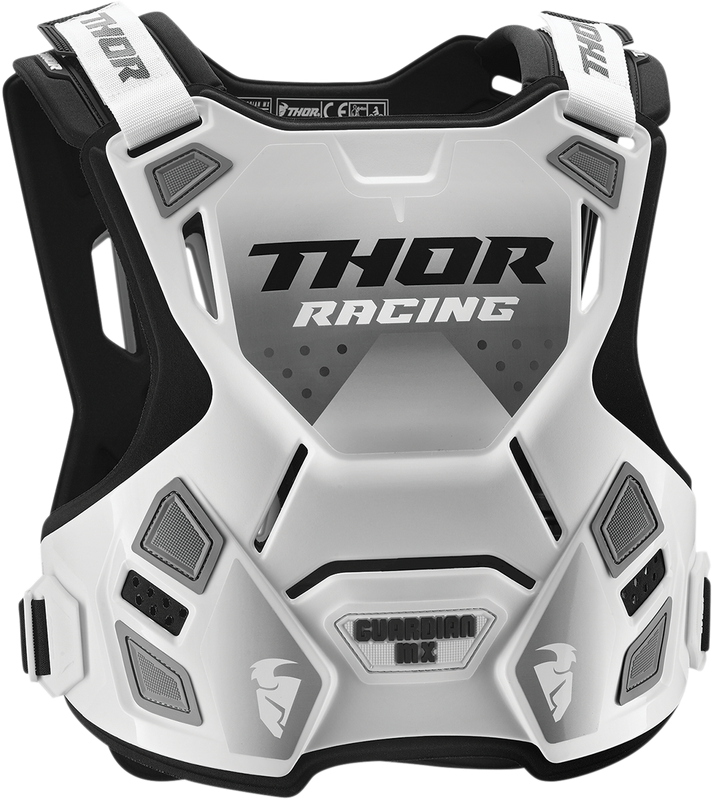 Thor Guardian Mx Deflector - White/Black - Xl/2Xl 2701-0867