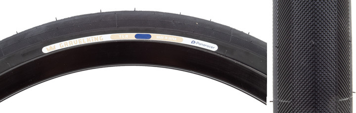 Panaracer GravelKing Slick 700x30 Tubeless Tire - Lightweight, Puncture-Resistant, ZSG Gravel Compound RF730-GK-B2