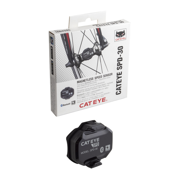Cateye Magnetless Bluetooth Speed Sensor Accelerometer and ANT+ (SPD-30) 1604520