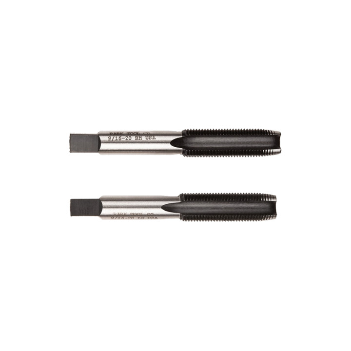 Park Tool TAP-6 Pedal Tap Set | High Carbon Steel, 9/16" for Crank Arm Threads TAP-6
