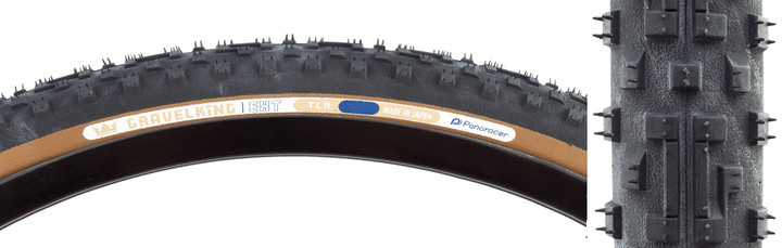 Panaracer GravelKing EXT 700x38 Tubeless Gravel Tire Puncture Protection RF738-GKEXT-D2