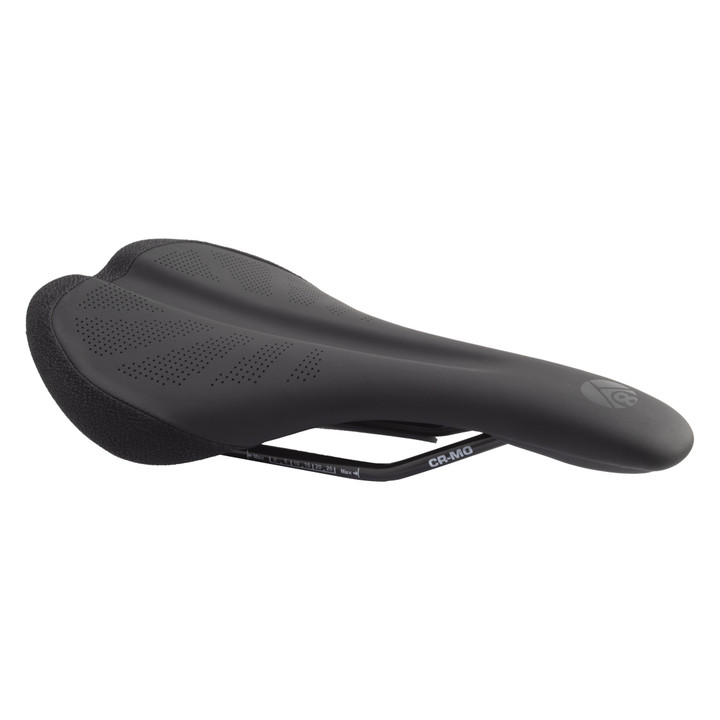 Origin8 Throne All-Road Gravel Bike Saddle Cr-Mo Rails and High-Density Foam 490139