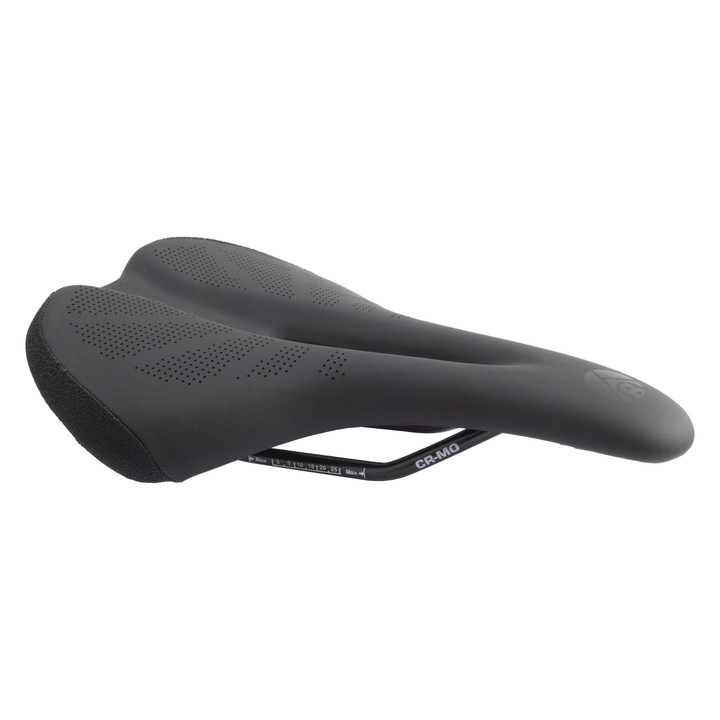 Origin8 Throne Flo MTB Saddle - High-Density Foam, Ventilated Comfort 490142