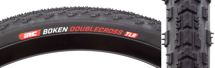 IRC Boken Double Cross 700x42 Tubeless Gravel Tire Puncture Resistance 190592