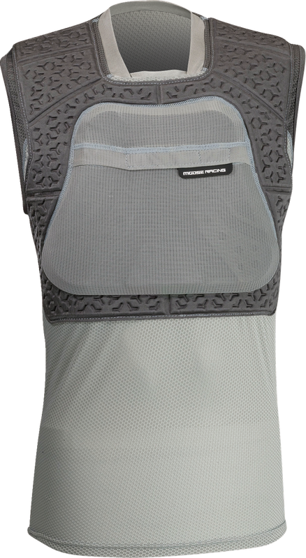 Moose Offroad Xcr Guard Vest - Gray - 2Xl/3Xl 2701-1059