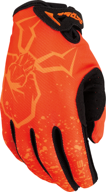 Moose Offroad Youth Sx1 Gloves - Orange - Large 3332-1756