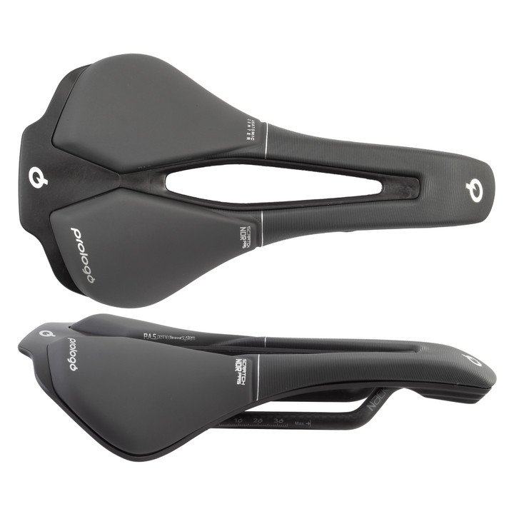 Prologo Scratch NDR Pas Off-Road Saddle Nano Carbon Rail and MSS Tech SCPNNA0AB25-AM