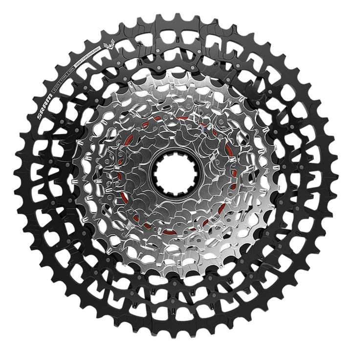 SRAM GX Eagle T-Type 12-Speed Cassette 10-52t XD Drive Black/Silver 00.2418.148.000