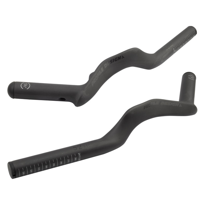 Profile Design 52 ASC AeroBar Extensions 340mm carbon fiber, lightweight, aerodynamic fit ACASC52EXT340
