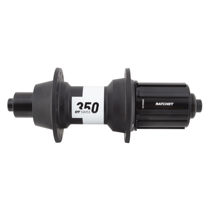 DT Swiss 350 Rear Road Hub - QR 130mm, Rim Brake, HG11, Black H350HRQIR24SA7393S