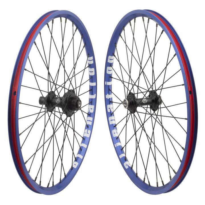 20in Alloy Mini BMX Wheel Set - Alienation Mite G69, Tubeless Ready 743418