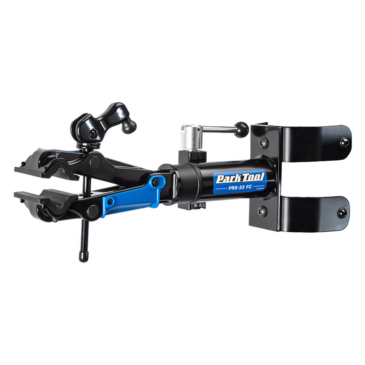 Park Tool PRS-33.2 Repair Stand Fixed Clamp - Heavy-Duty, Adjustable, Heavy-Duty Bicycle Workstation Accessory PRS-33 FC