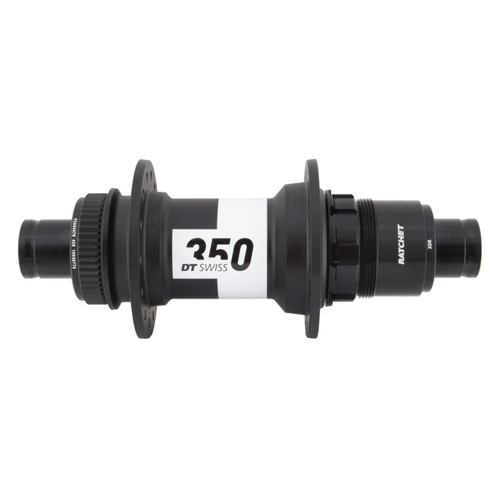 DT Swiss 350 Rear Hub | 12x142mm Center-Lock, XDR, Black, 28H H350NCD1R28SA6770S