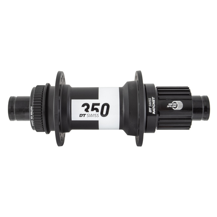 DT Swiss 350 Rear Hub 12x148mm Center Lock Micro Spline Black H350TCD2R32SA0475S