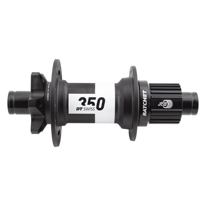 DT Swiss 350 Rear Micro Spline Hub 12x148mm | 36T Ratchet, 6-Bolt Disc H350TDD2R32SA0479S
