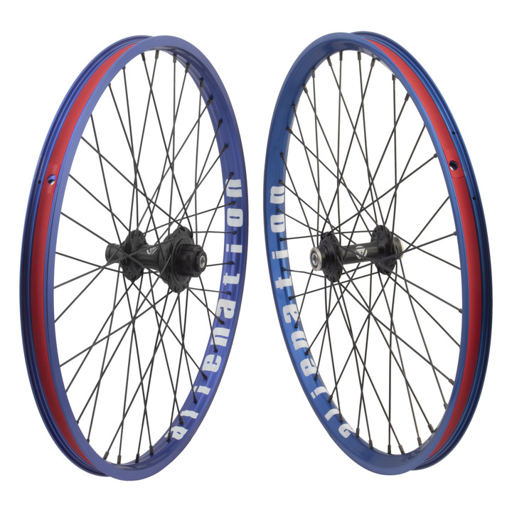 20" Alloy BMX Wheel Set - Alienation Mischief and Malice OS20, Tubeless Compatible 743409