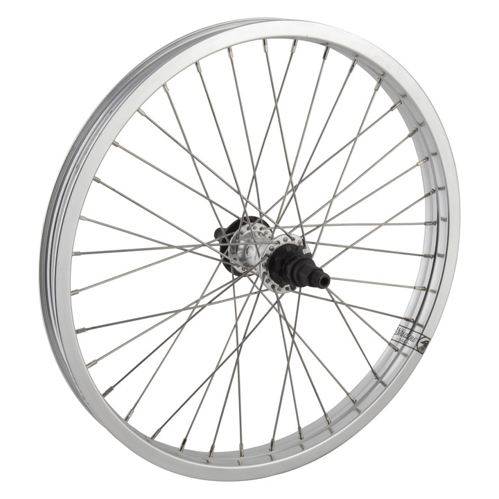 20-Inch Alloy BMX Wheel Set Alienation Black Sheep Rims and TSC Hub 743230