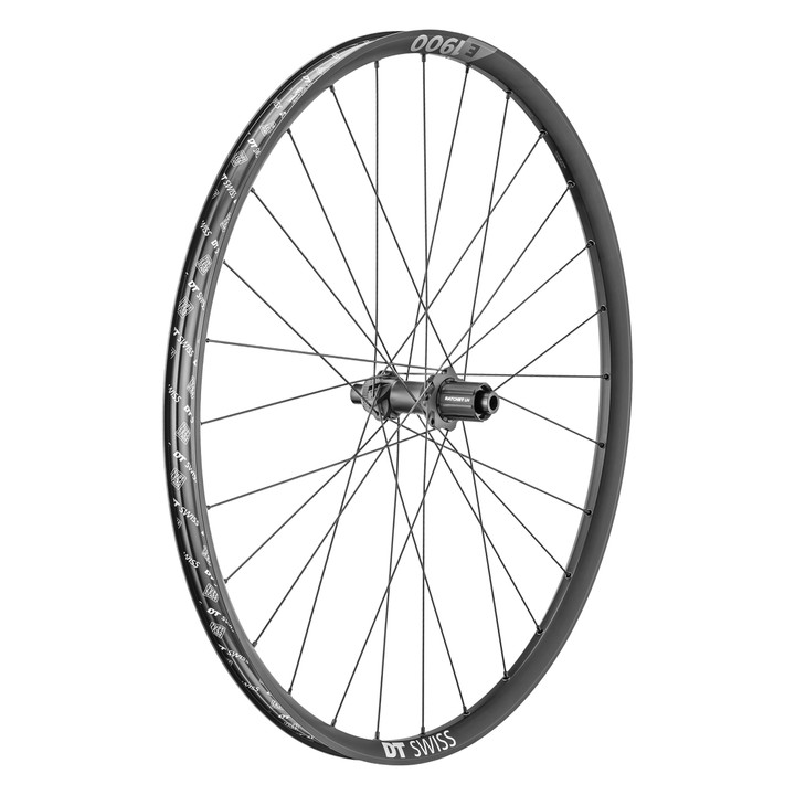DT Swiss E 1900 Spline 30 Enduro MTB Rear Wheel, Tubeless Ready W0E1900TGDLSA18809