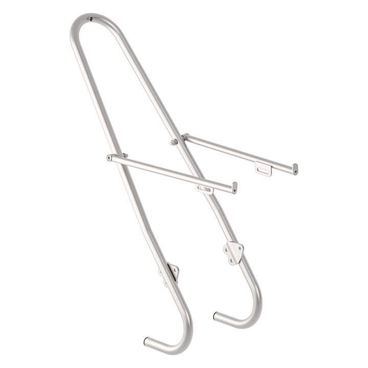 Tubus Tara Titanium Lowrider Front Bike Rack - Lightweight, Durable for Touring 230000-001