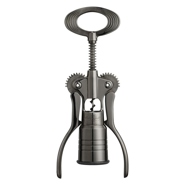 Campagnolo Dark Chrome Italian Corkscrew Self-Centering Twist CTB-CN20