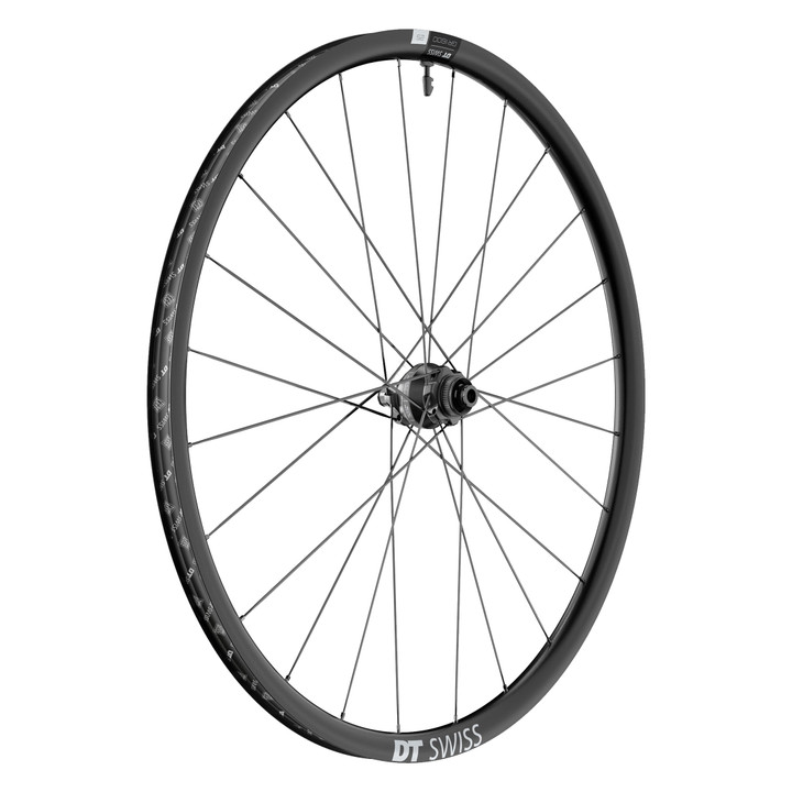 DT Swiss GR 1600 Spline 25 Front Wheel Dynamo Hub and Tubeless Ready Alloy WGR1600AIDXSA27424