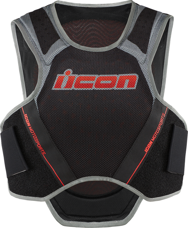 Icon Field Armor Softcore Vest - Megabolt Black - M/L 2702-0282