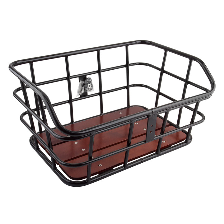 Basket Sun Trike Rep Baja Aly Blackw/Wood Base 90372