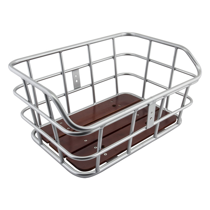 Basket Sun Trike Rep Baja Aly Silverw/Wood Base 90374
