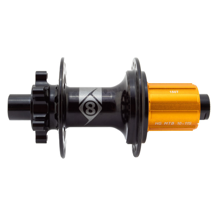 Hub Rear Origin8 Mt2220 Elite Ii 12Mmta 6B 32X142 11S Cassette Shimano HG Sealed Bearing Bk 371913